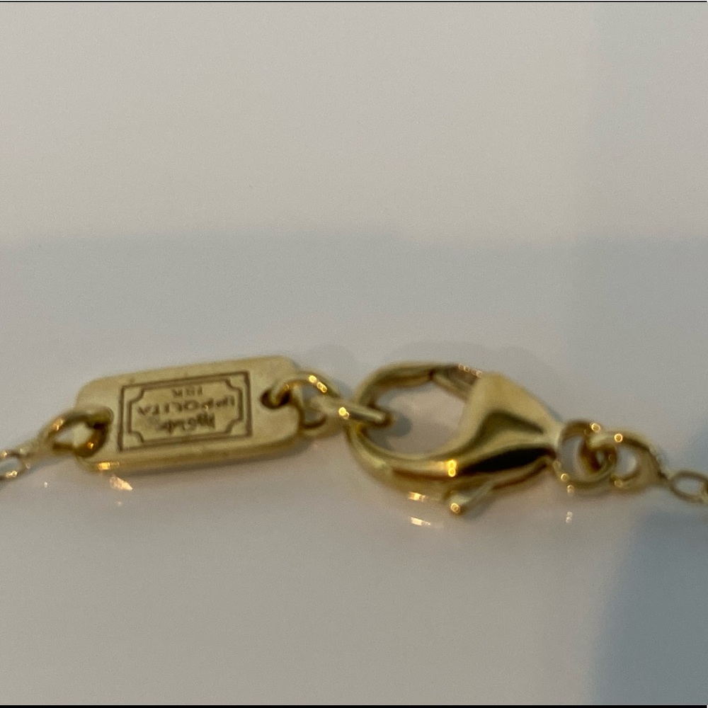 IPPOLITA 18K GOLD STATION NECKLACE 18” - Picture 14 of 17